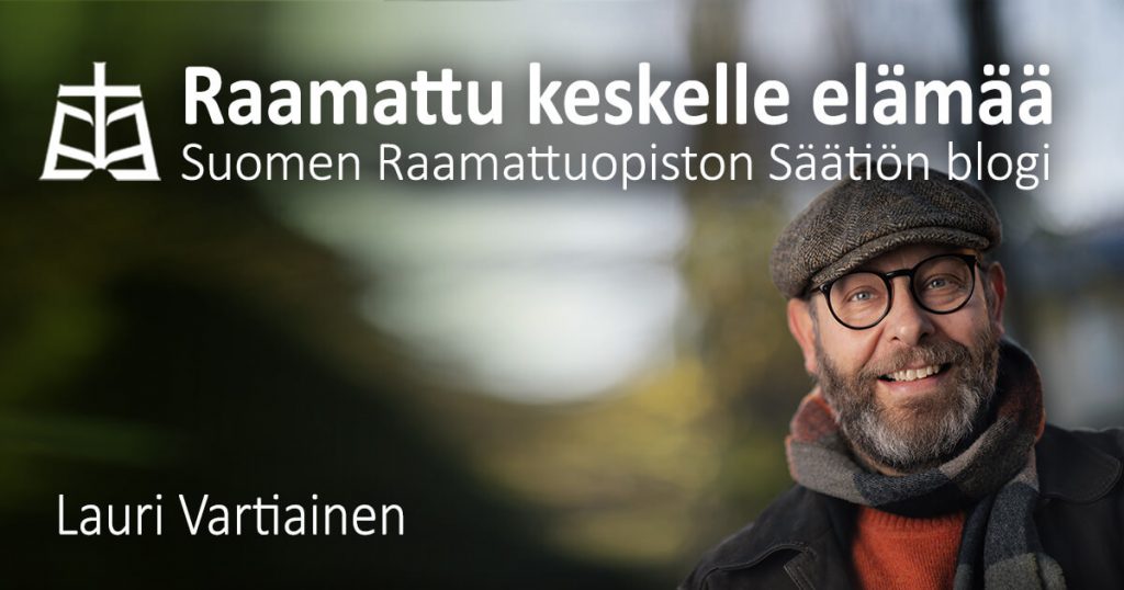 Suomen Raamattuopiston Säätiön toiminnanjohtaja Lauri Vartiainen