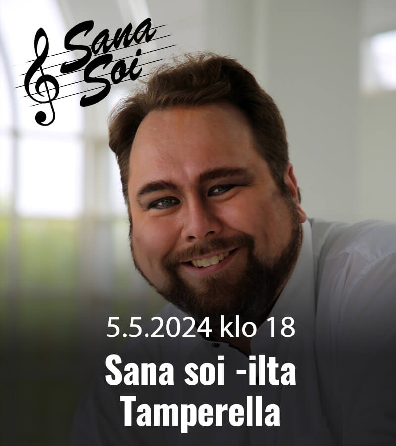 Sana Soi Tampere 05/2024