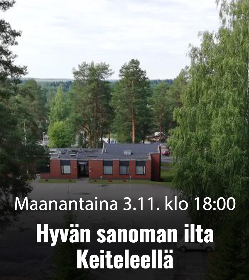 Sro 2025 hyvan sanoman ilta keitele 800x900