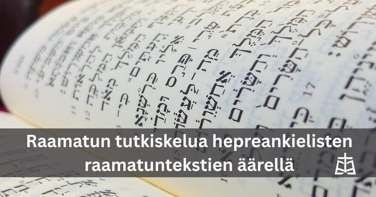 Keskustelupiiri Heprea pyhapaivan tekstit 2026 SROS