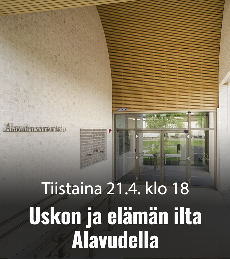 SRO 2026 Uskon ja elaman ilta Alavus2 800x900