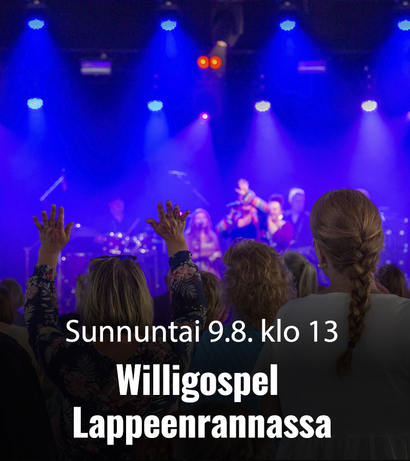 SRO 2026 Willigospel Lappeenrannassa 800x900